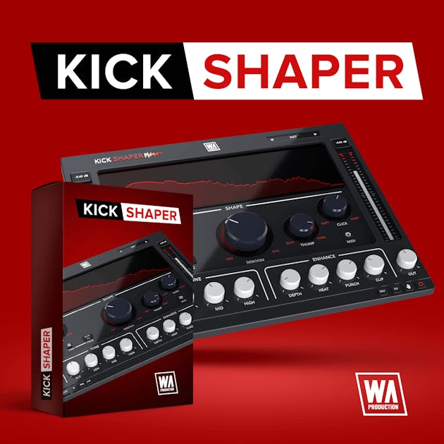 W.A. Productions launches KickShaper, which makes kicks thicker and harder - AUDIO PLUGIN NEWS