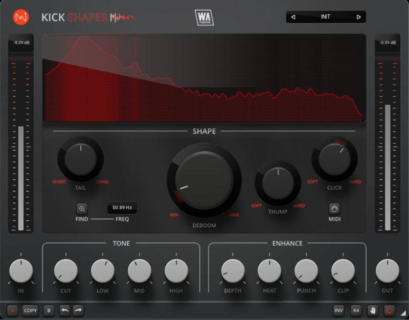 W.A. Productions launches KickShaper, which makes kicks thicker and harder - AUDIO PLUGIN NEWS