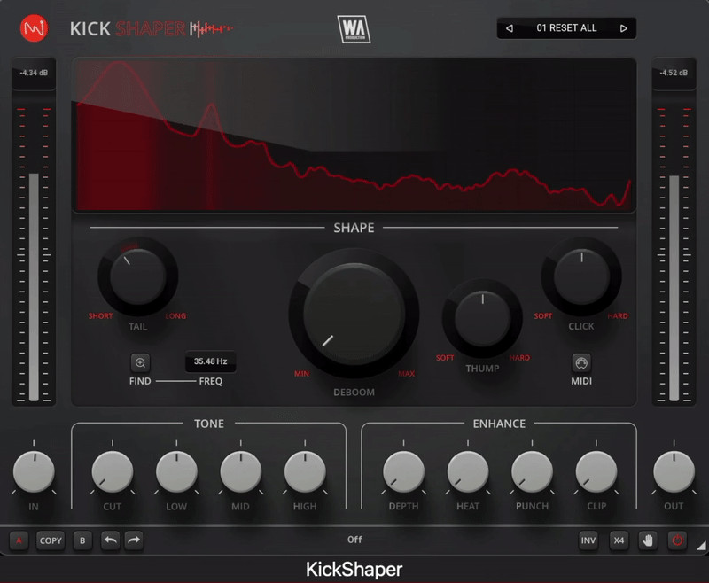 W.A. Productions launches KickShaper, which makes kicks thicker and harder - AUDIO PLUGIN NEWS