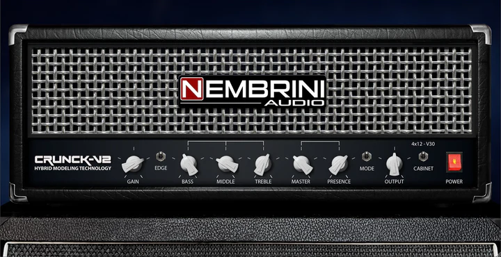 Nembrini Audio releases free guitar amp plug-in Crunck V2 - AUDIO PLUGIN NEWS