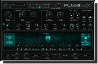 Rob Papen's new Lo-Fi plugin 'LowSane' - AUDIO PLUGIN NEWS