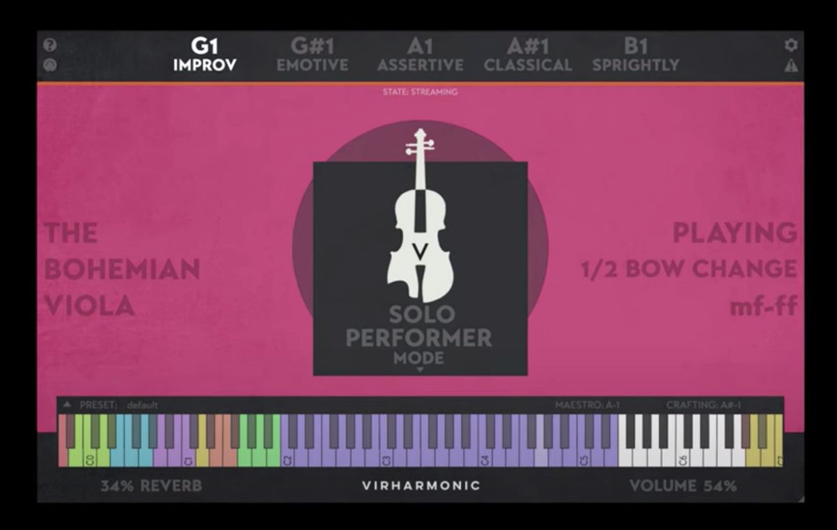 Virharmonic announces virtual instrument 'Bohemian Viola' - AUDIO PLUGIN NEWS