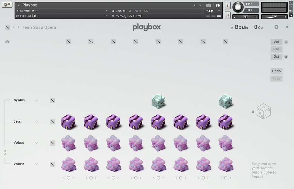 Native Instruments Playbox sampler virtual instrument that decides everything with dice REVEIW - AUDIO PLUGIN NEWS