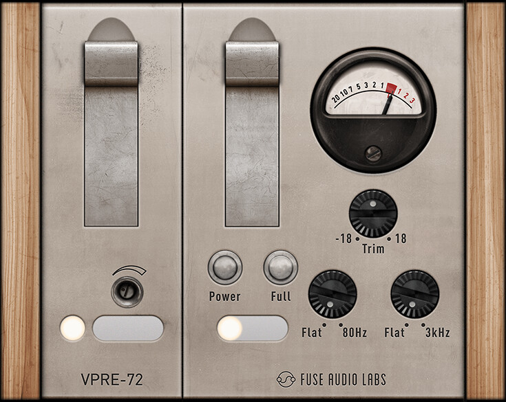 Fuse Audio Labs release VPRE-72 vintage tube preamp for free - AUDIO PLUGIN NEWS