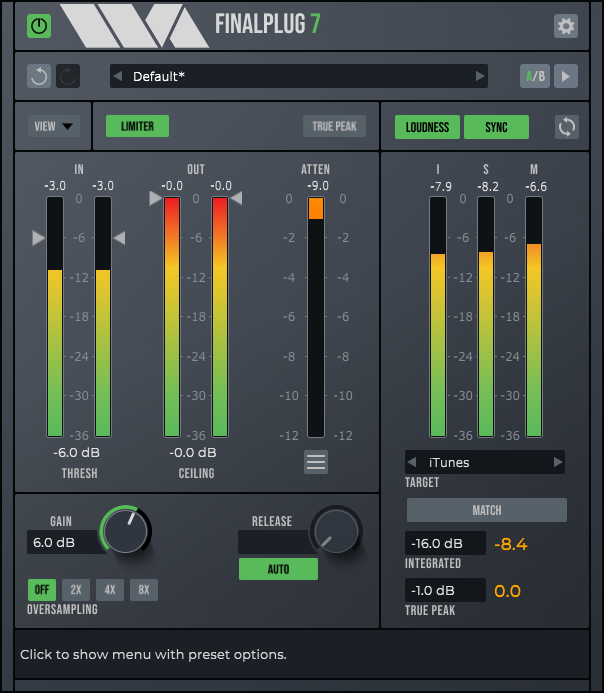 Wave Arts FinalPlug 7 limiter/loudness tool released - AUDIO PLUGIN NEWS