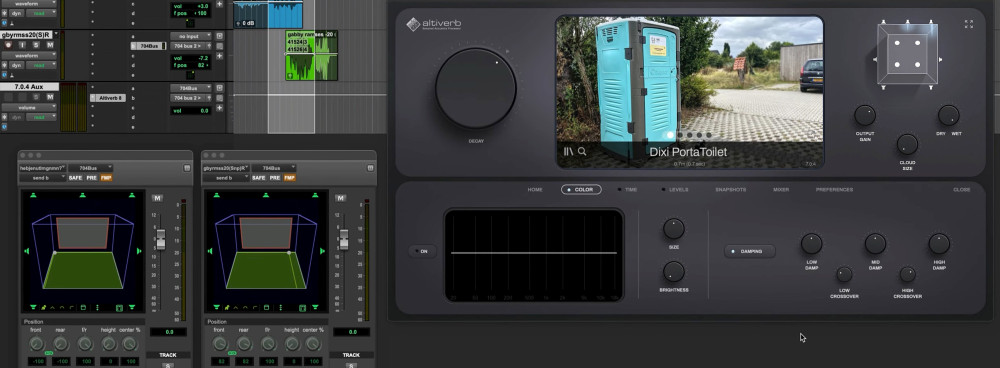 Realistic IR reverb plugin 'Altiverb 8' newest version released - AUDIO PLUGIN NEWS