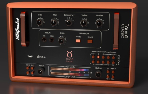 DiBiQuadro released bass amp simulation 'TaurusClassic' - AUDIO PLUGIN NEWS