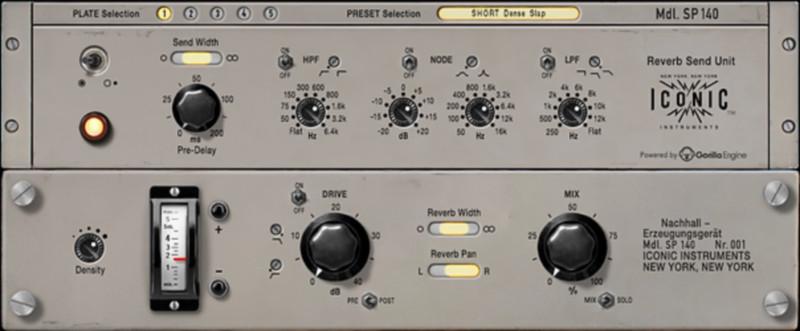 A Modern Take on Classic German Plate Reverb, SP140 released - AUDIO PLUGIN NEWS