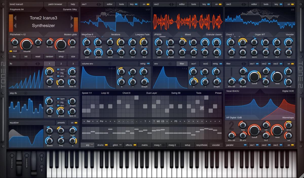 Tone2 Unveils Icarus 3: The Ultimate Synthesizer - AUDIO PLUGIN NEWS