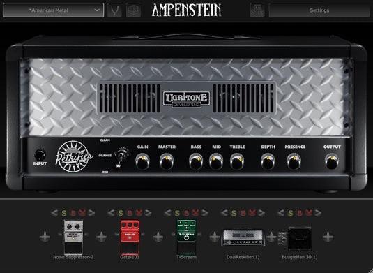 Ampenstein 'Dual Retkifier' Amp Sim Plugin released - AUDIO PLUGIN NEWS