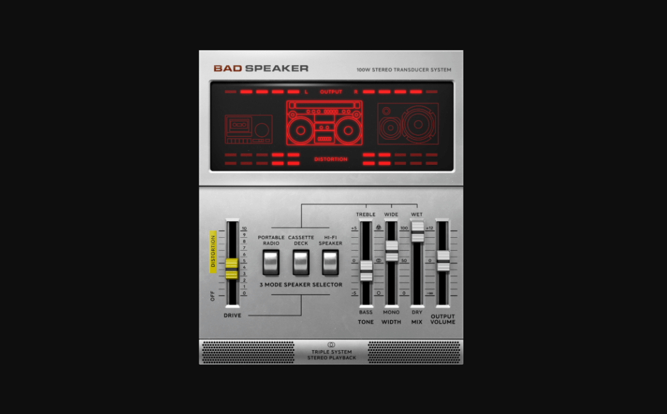 Softube launches Lo-Fi speaker distortion plug-in Bad SpeakerNEWS » PLUG-IN - AUDIO PLUGIN NEWS