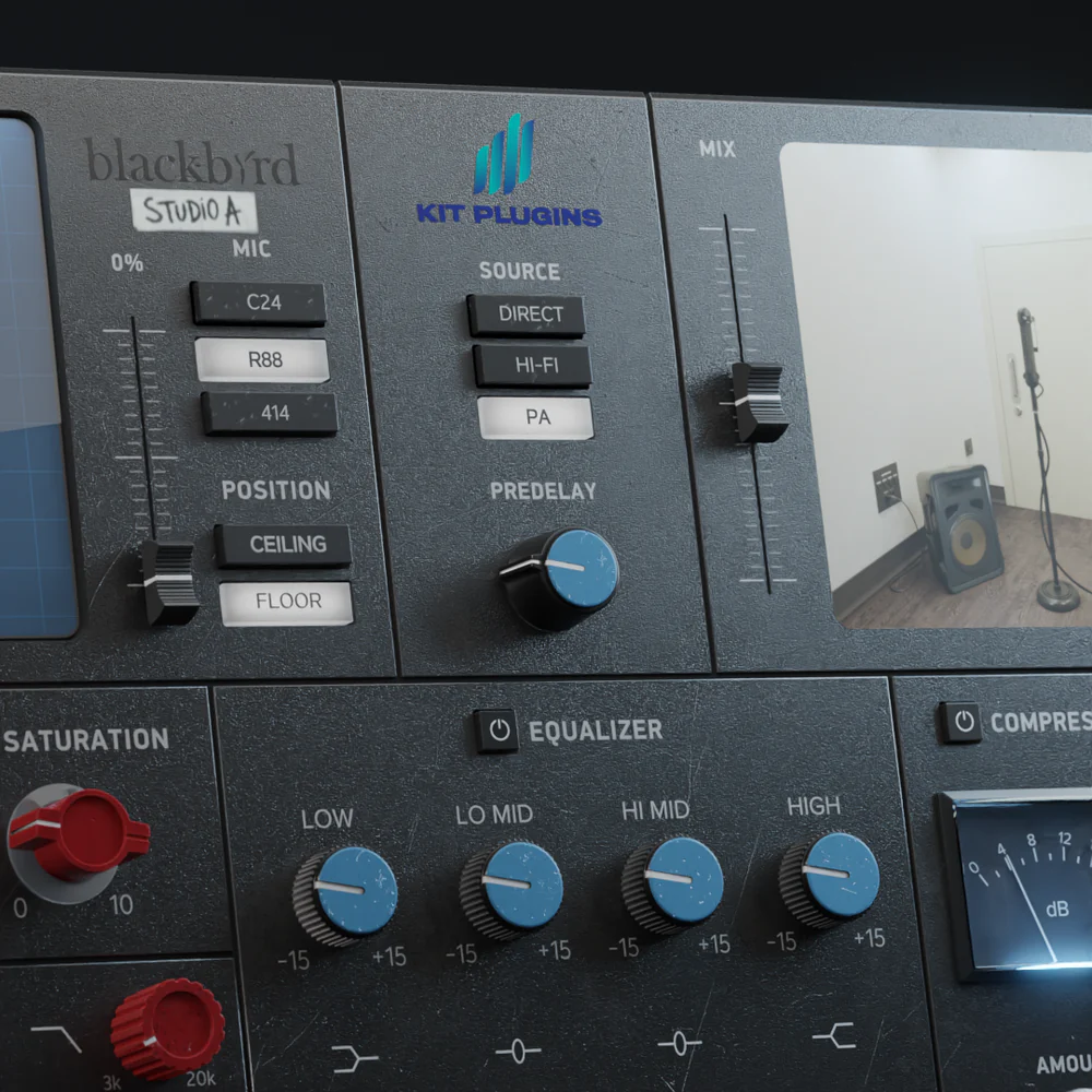 Experience Blackbird Studio A's Reverb on Your Computer with Kit Plugins' 'BB Chamber A' Plugin - AUDIO PLUGIN NEWS