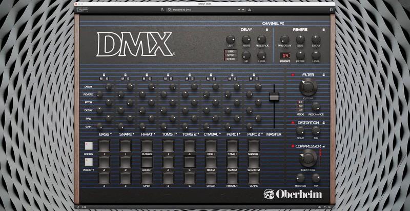 Gforce announced Oberheim DMX drum machine VSTi - AUDIO PLUGIN NEWS