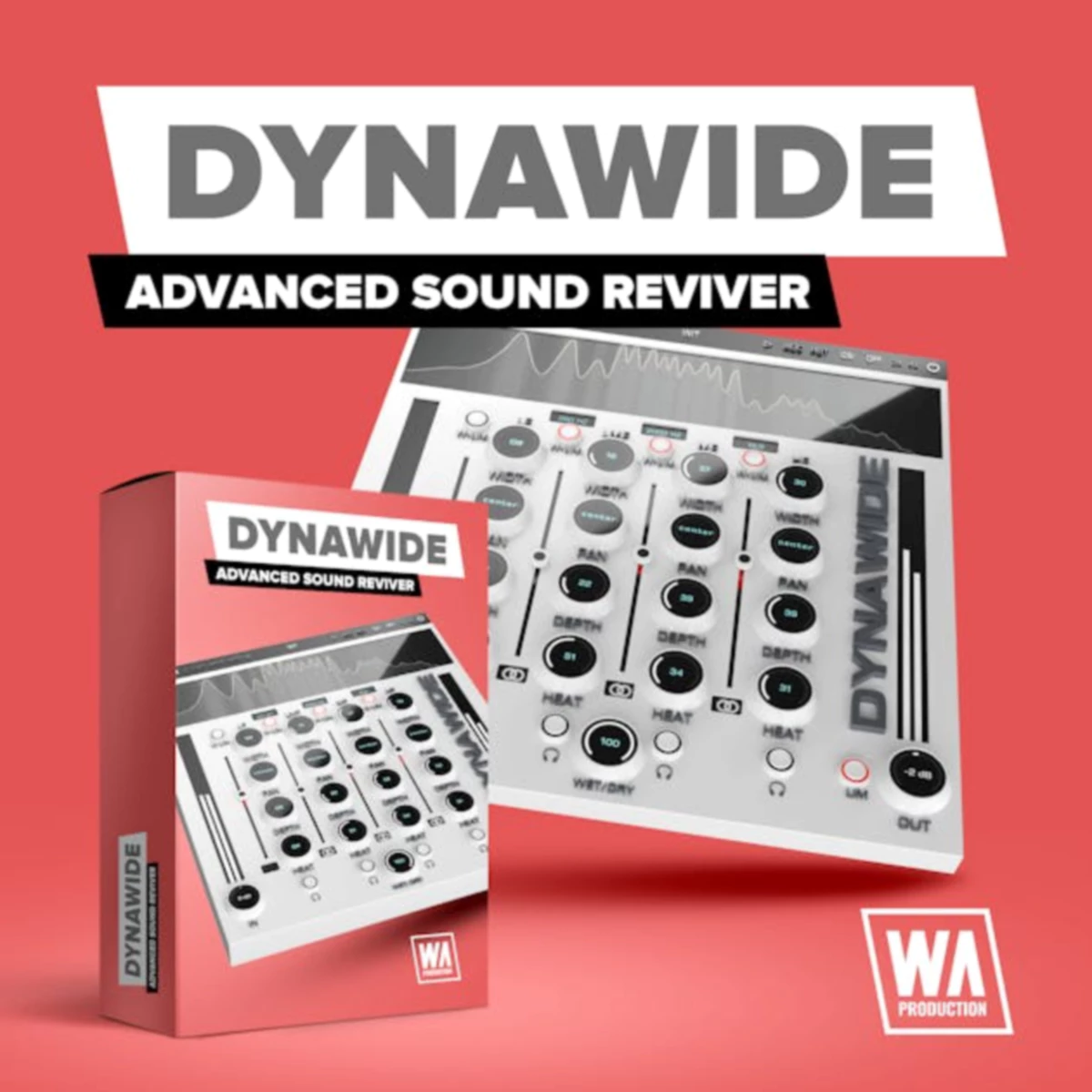 W.A. Production released Perfectly balanced multiband enhancer 'Dynawide' - AUDIO PLUGIN NEWS