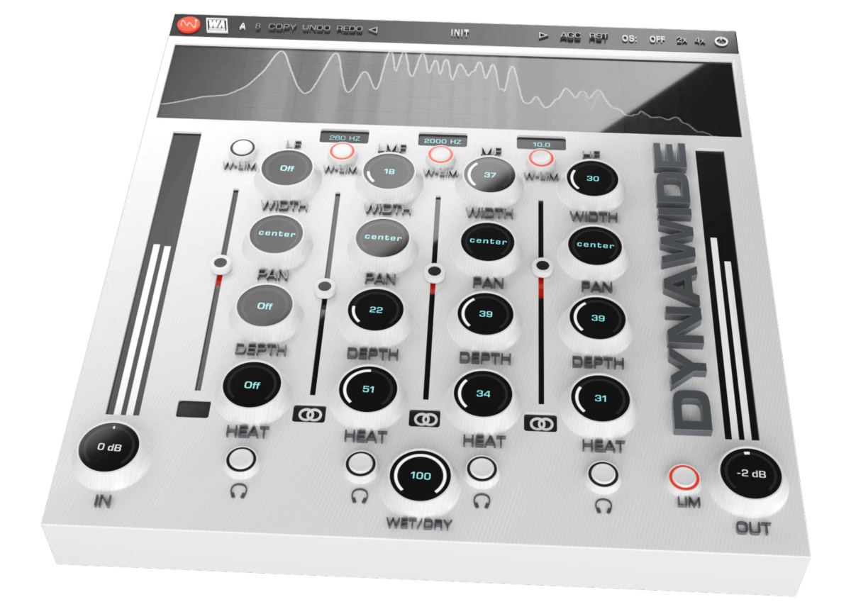 W.A. Production released Perfectly balanced multiband enhancer 'Dynawide' - AUDIO PLUGIN NEWS