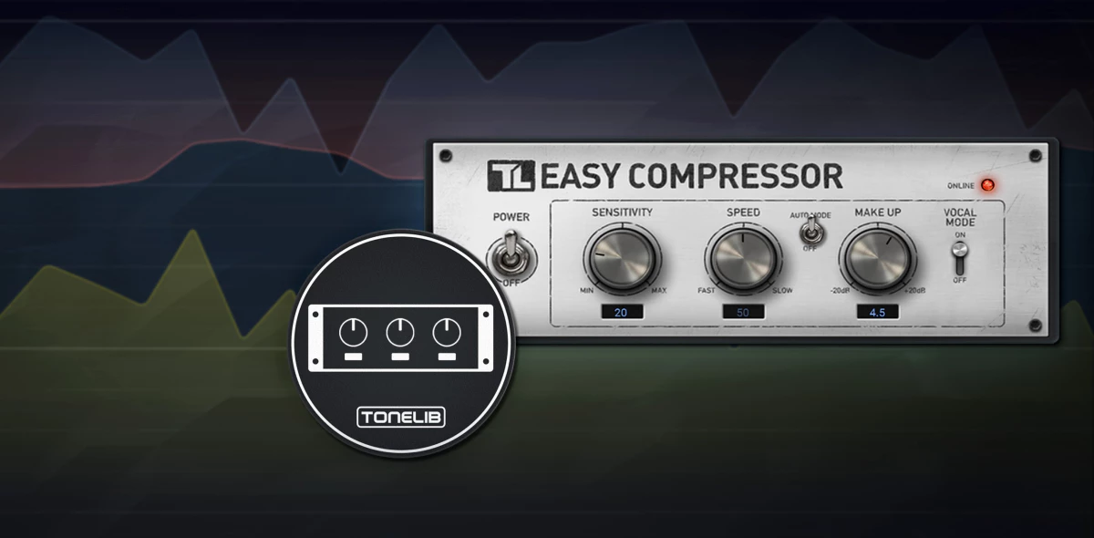 ToneLib TL Easy Comp, a free and convenient compressor operated with only 3 knobs - AUDIO PLUGIN NEWS