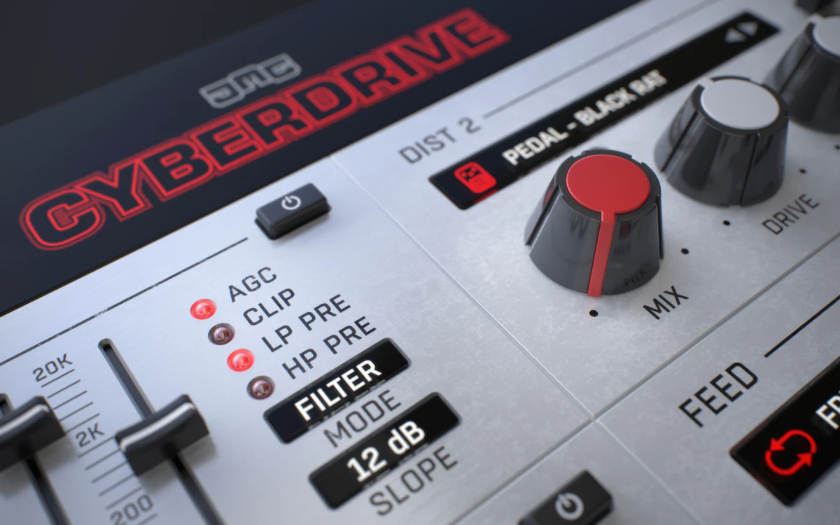 'The Ultimate Distortion Plugin' Cyberdrive by JMG Sound released - AUDIO PLUGIN NEWS