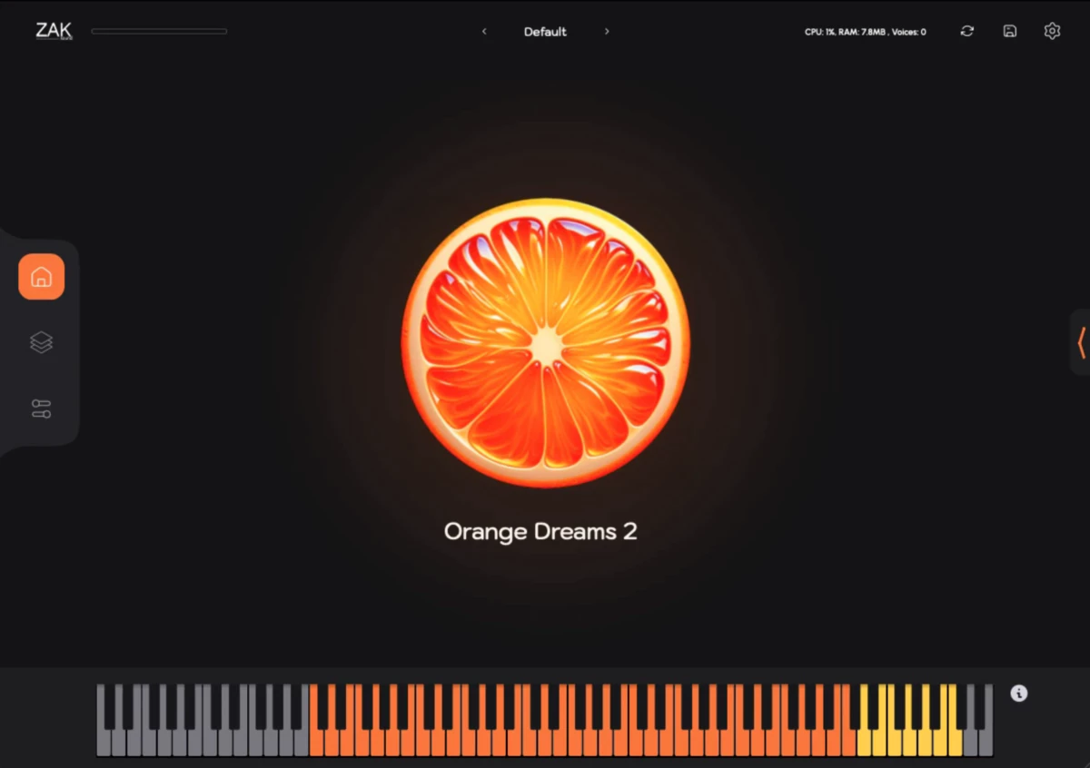 'Plugin for Chill Beat Production' Orange Dreams 2 released - AUDIO PLUGIN NEWS