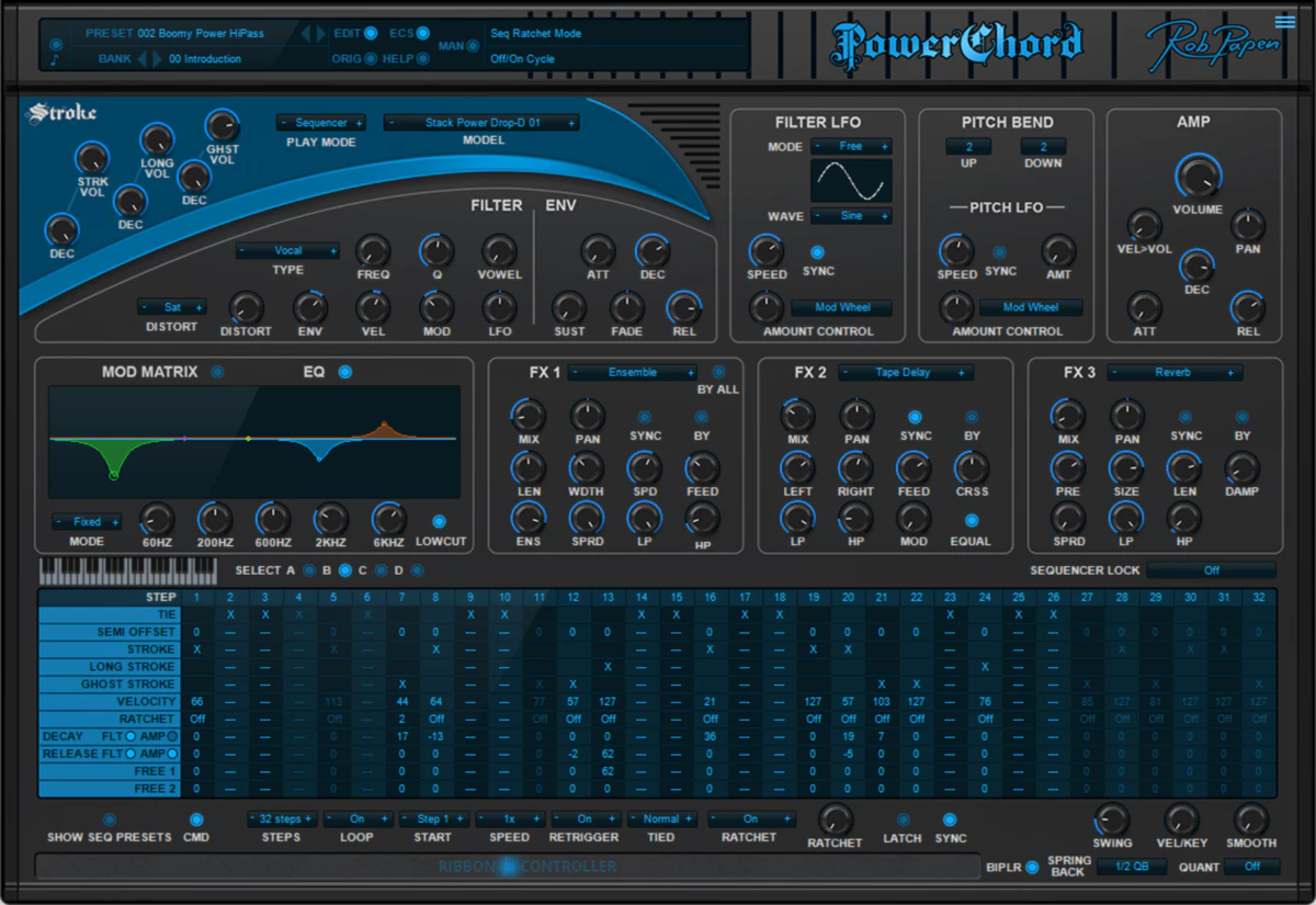 Rob Papen Releases PowerChord VSTi for Guitar Sound Creation - AUDIO PLUGIN NEWS