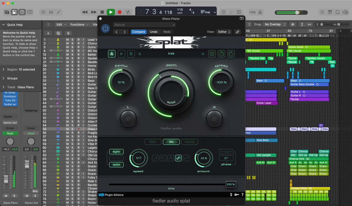 fiedler audio released 'splat' A New Depth and Stereo Widening Tool - AUDIO PLUGIN NEWS