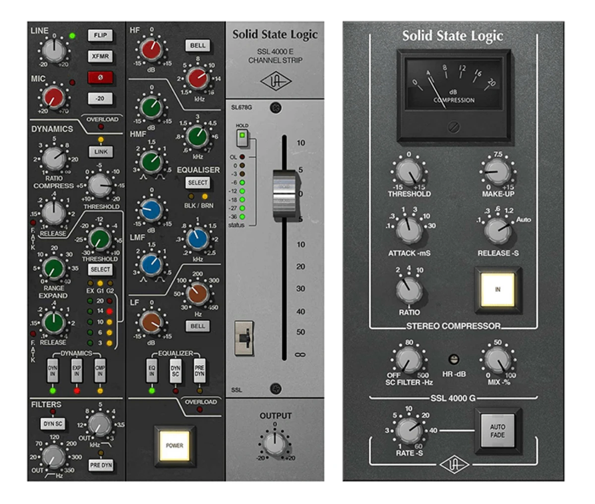 Universal Audio Unveils Massive Plugin Collection Includes Vocal Processor, Guitar Amp Emulations, Classic SSL Plugins - AUDIO PLUGIN NEWS