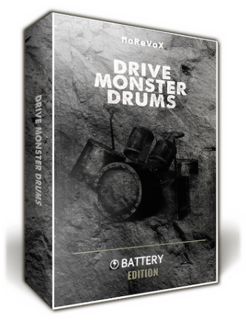 Drive Monster Drums 2025: Professional Drum Sample Library with Analog Harmonic Distortion - AUDIO PLUGIN NEWS