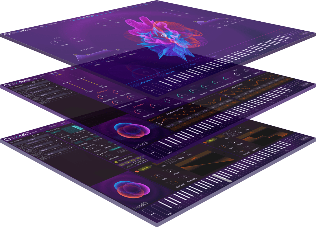 Tracktion Releases BioTek 3 Synthesizer with Holiday Discount - AUDIO PLUGIN NEWS