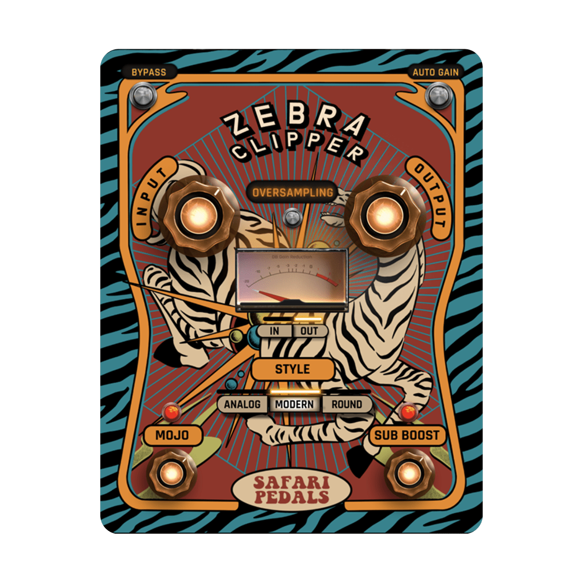 Safari Pedals Unveils New 'Zebra Clipper' Audio Processor - AUDIO PLUGIN NEWS