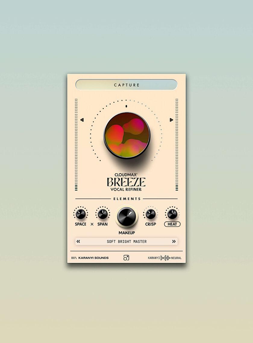 Cloudmax Breeze: AI-Powered Vocal Processing Plugin Launches with Neural Intelligence - AUDIO PLUGIN NEWS