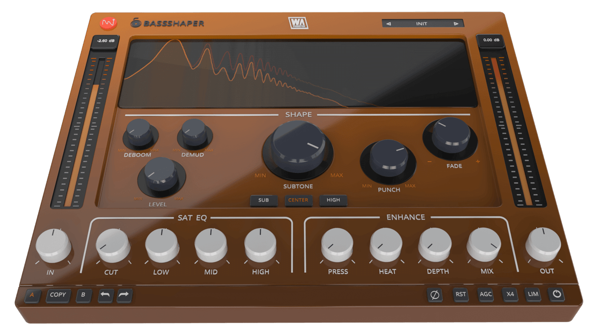 W. A. Production Launches BassShaper: Complete Bass Processing Solution - AUDIO PLUGIN NEWS