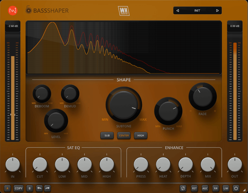 W. A. Production Launches BassShaper: Complete Bass Processing Solution - AUDIO PLUGIN NEWS