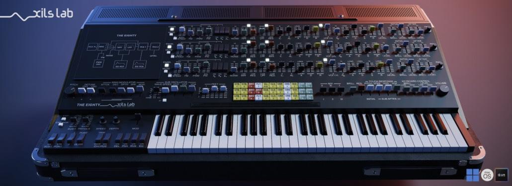 XILS-lab Unveils The Eighty: Professional CS-80 Inspired Synthesizer Plugin - AUDIO PLUGIN NEWS