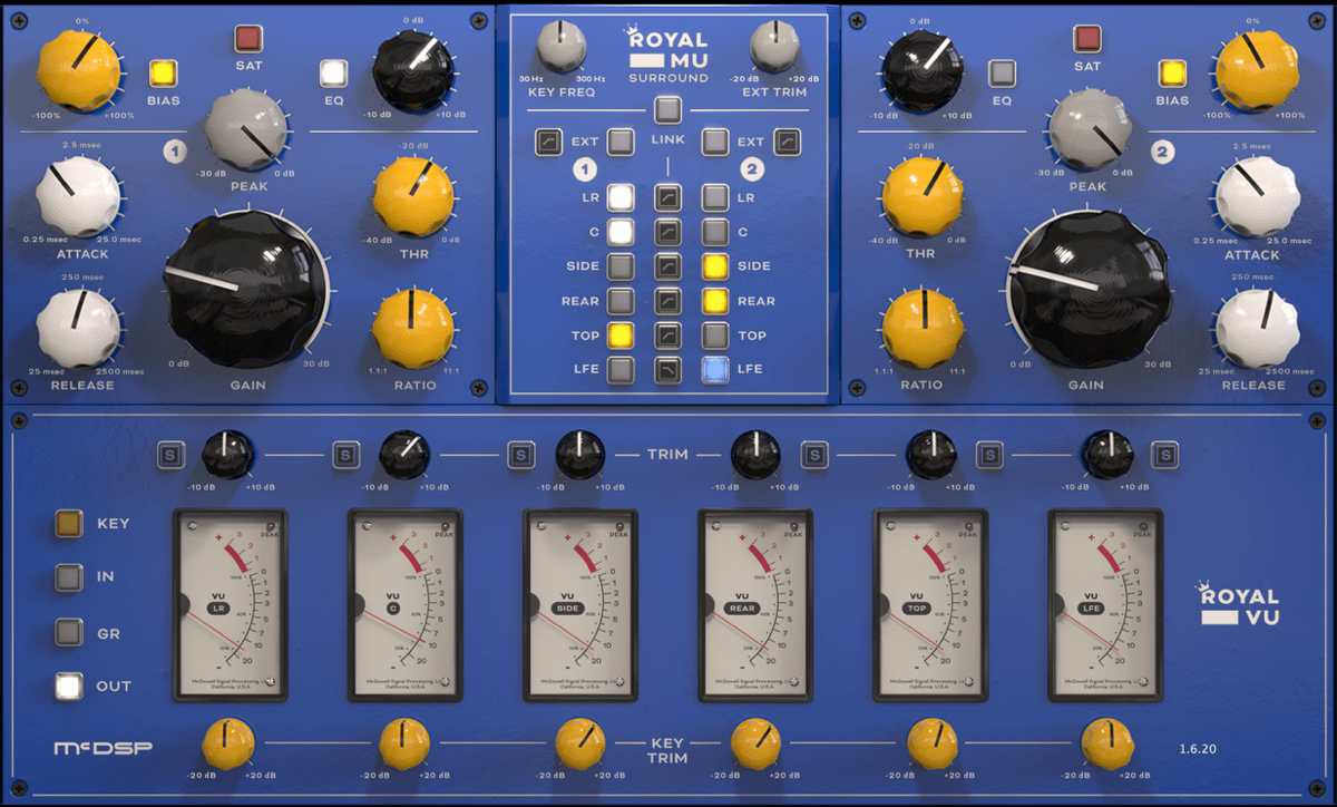 McDSP Introduces Royal Mu Surround for Immersive Audio Processing - AUDIO PLUGIN NEWS