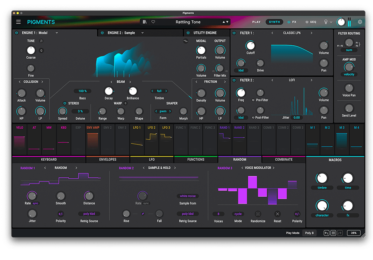 Arturia Releases Pigments 6 with New Modal Synthesis Engine - AUDIO PLUGIN NEWS