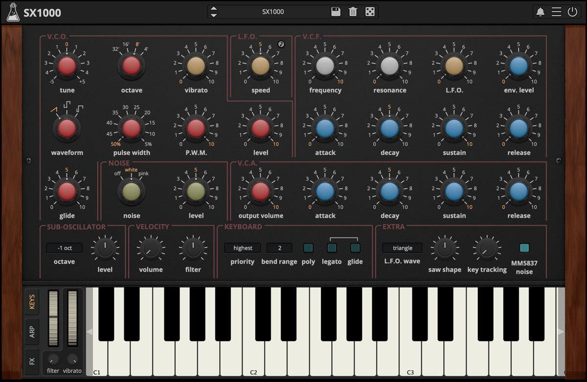 AudioThing Releases SX1000: Virtual Recreation of Classic JEN Synthesizer - AUDIO PLUGIN NEWS