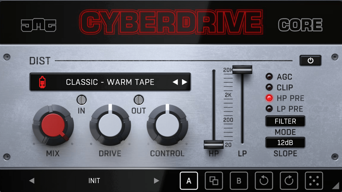 Cyberdrive Core: Streamlined Distortion Arsenal for Immediate Results - AUDIO PLUGIN NEWS