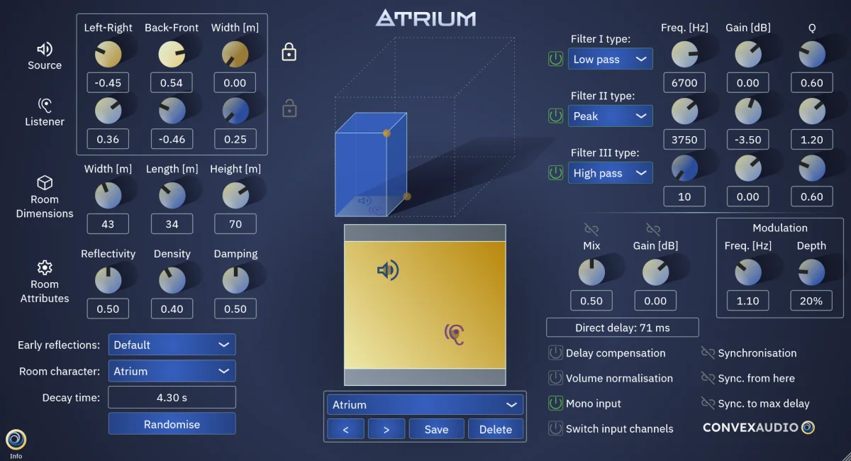 Convex Audio Introduces Atrium: Next-Generation Reverb for Intuitive Spatial Sound Design - AUDIO PLUGIN NEWS