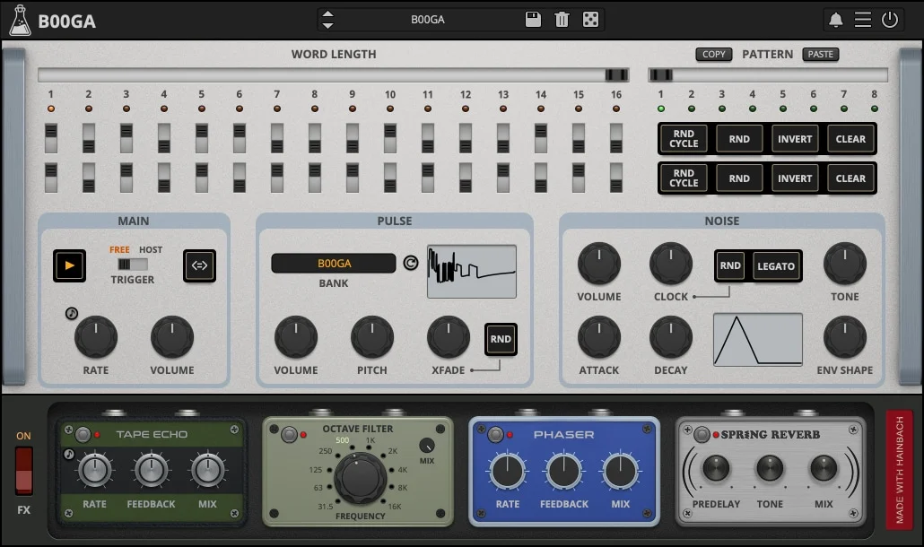 AudioThing B00GA: Micro-Sound Rhythm and Tone Generator - AUDIO PLUGIN NEWS