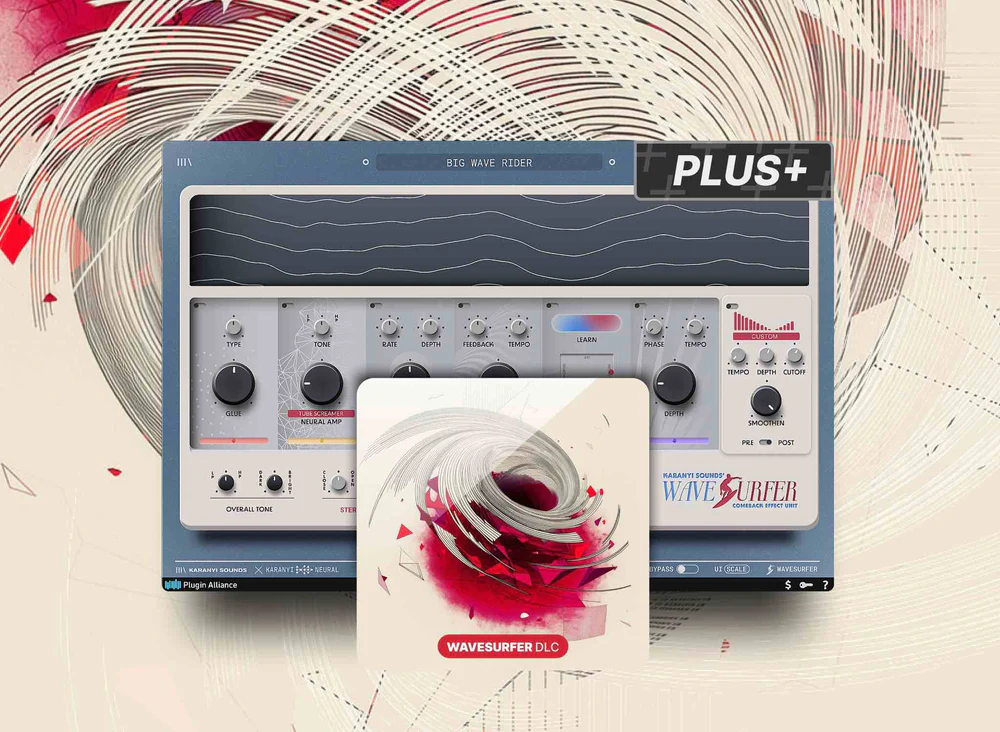 Karanyi Sounds Wavesurfer Plus: Hurricane Combines AI and Vintage Effects - AUDIO PLUGIN NEWS