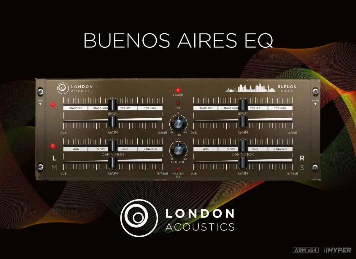 London Acoustics Buenos Aires EQ: Program-Based Parallel Equalizer - AUDIO PLUGIN NEWS