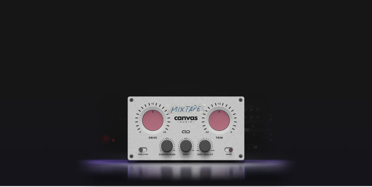 Canvas Audio Releases Nostalgic Tape Effect for Digital Workflows - AUDIO PLUGIN NEWS