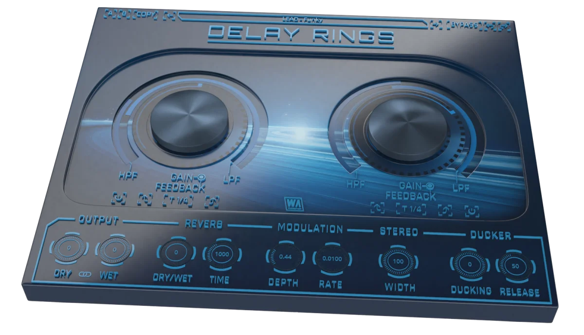 W. A. Production Introduces Delay Rings for Dimensional Audio Processing - AUDIO PLUGIN NEWS