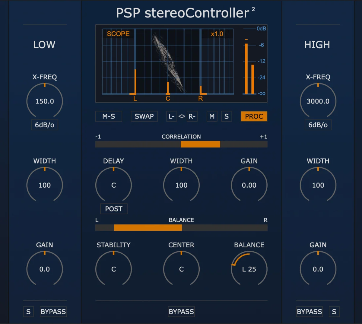 PSPaudioware Releases PSP stereoController2 Stereo Imaging Plugin - AUDIO PLUGIN NEWS