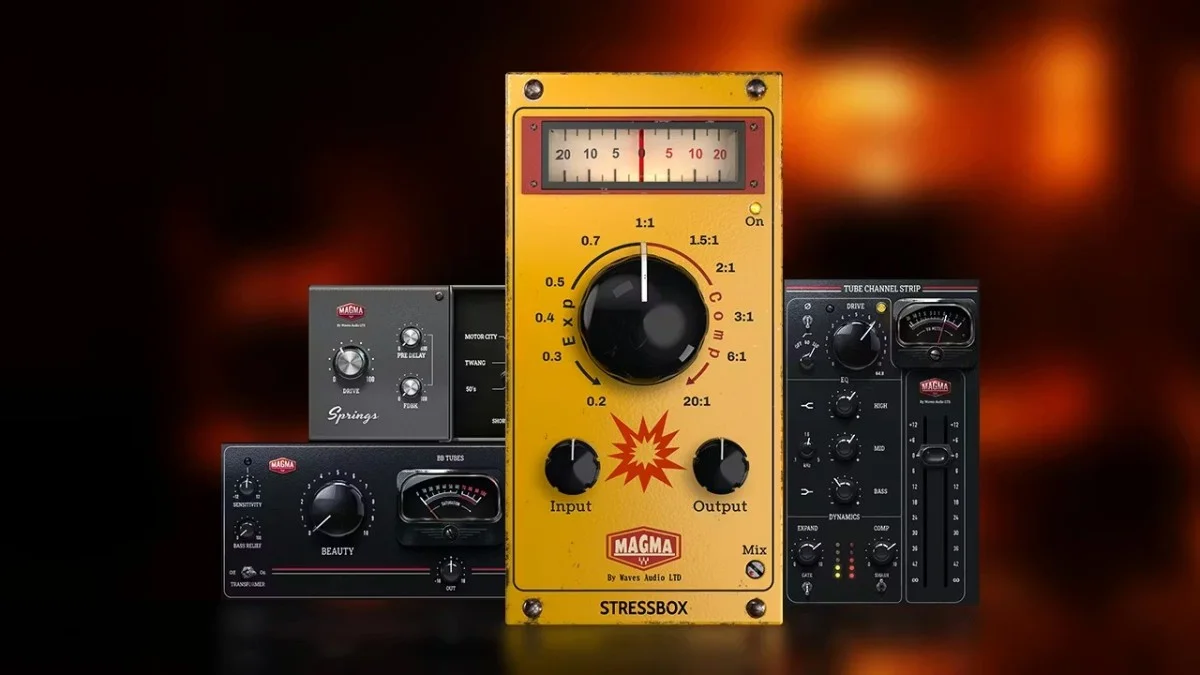 Waves Magma StressBox: Single-Knob Dynamics Control - AUDIO PLUGIN NEWS