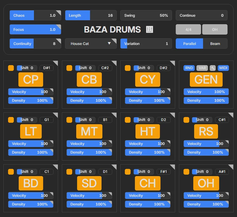 Baza Releases AI-Powered MIDI Drum Pattern Generator - AUDIO PLUGIN NEWS